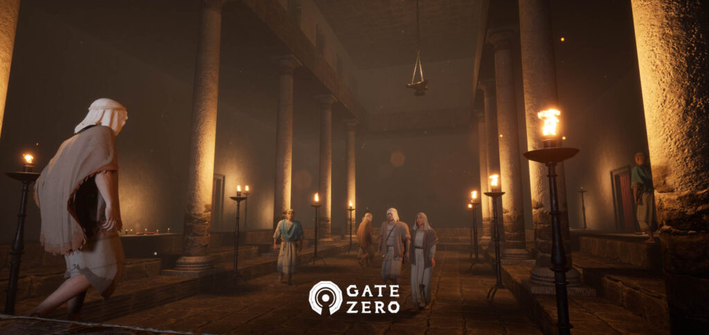Lighting Exploration in the Capernaum Synagogue
